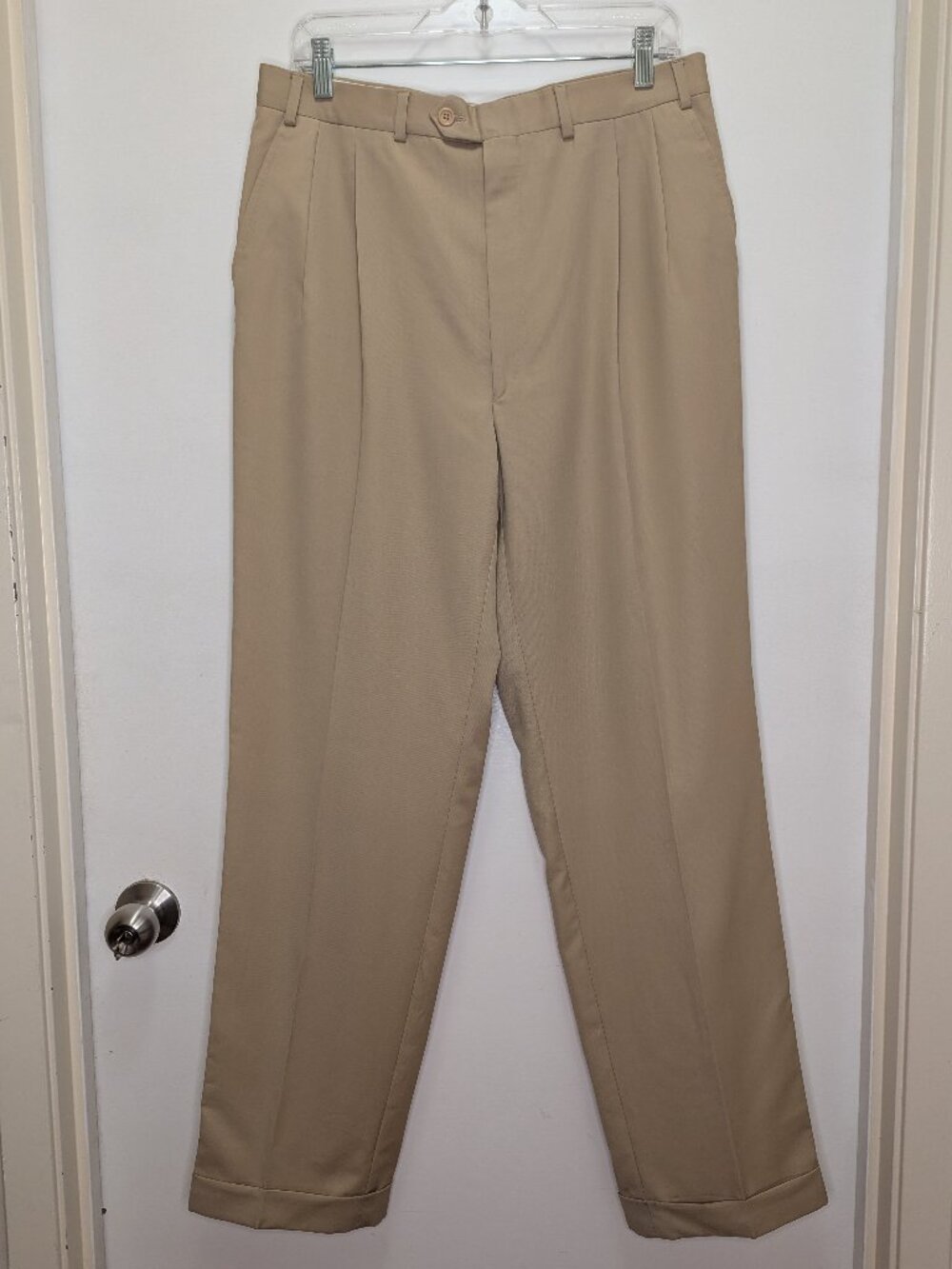 Aquascutum men's trousers tan 33" waist